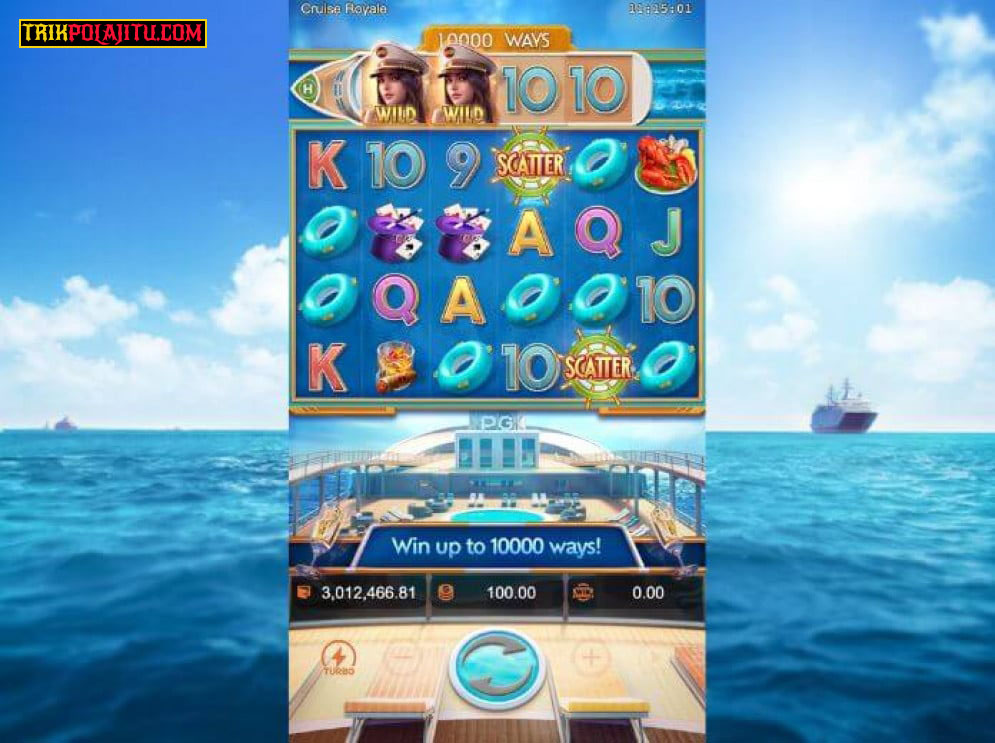 Pola Jitu Cruise Royale PG Soft